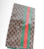 Šatka Gucci hnedá – fotka 2
